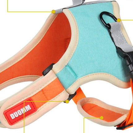 Suede Dog Harness – Adjustable Chest Strap Leash | Petpexi