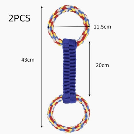 Dog Tug-of-war Toy Interactive Tooth Cleaning Rope – Best Interactive Dog Toys | www.petpexi.com