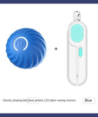 Blue Ball Blue Scissors