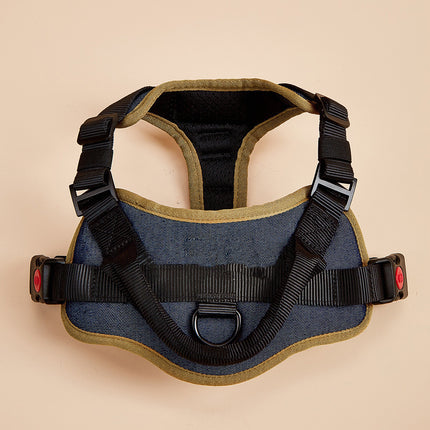 No Pull Dog Harness Reflective Adjustable Soft Padded Pet Vest for All Breeds - petpexi.com
