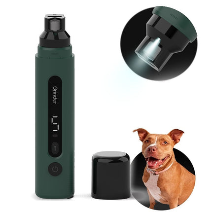 Electric Dog Nail Grinder with 5-Speed Settings – Rechargeable Pet Nail Trimmer for Dogs & Cats | Petpexi