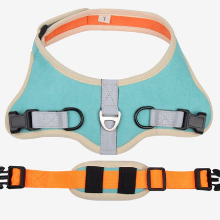 Suede Dog Harness – Adjustable Chest Strap Leash | Petpexi