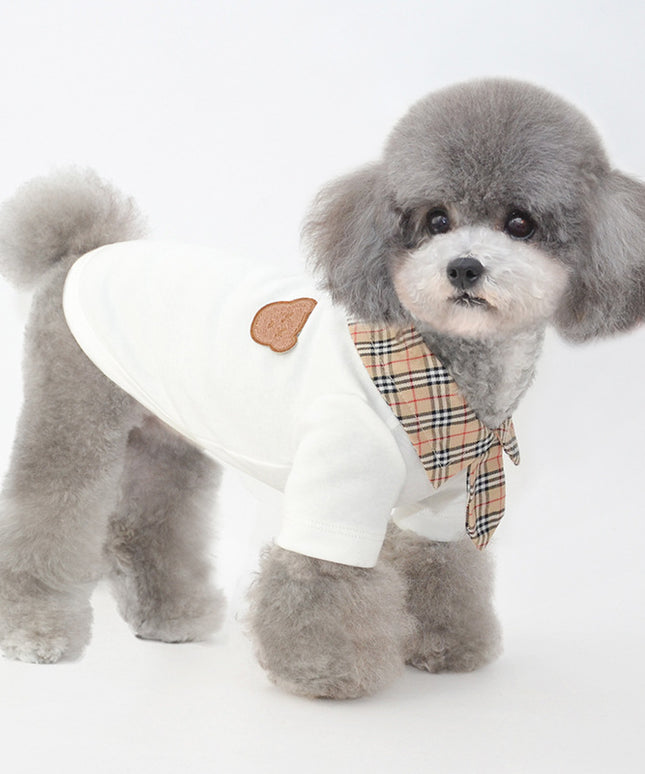 British Style Dog Polo Shirt – Lightweight Summer T-Shirt for Small Dogs | Petpexi