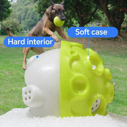 Interactive Squeaky Dog Ball – Durable Chew Toy for Aggressive Chewers | petpexi.com