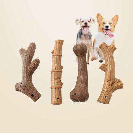 Bite Resistant Molar Teeth Cleaning Chew Toy from Petpexi.com, a durable, dental-friendly dog toy with free, fast USA shipping for small and large dogs.