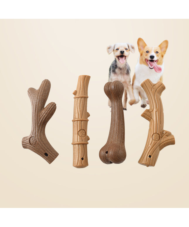 Bite Resistant Molar Teeth Cleaning Chew Toy from Petpexi.com, a durable, dental-friendly dog toy with free, fast USA shipping for small and large dogs.
