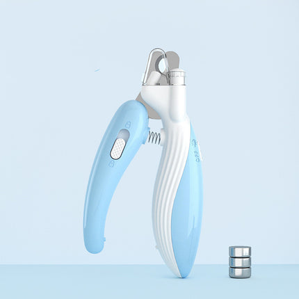 Pet Nail Clippers with LED Light for Dogs & Cats – Safe, Ergonomic Grooming Tool | Petpexi