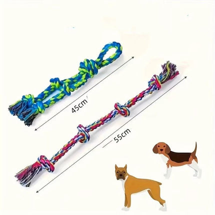 Heavy-Duty Rope Knot Chew Toy for Large Breeds - Petpexi