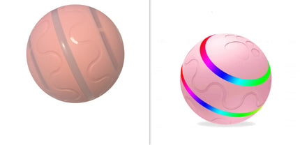 Pet New Cat Wicked Ball Toy - Intelligent USB Self-Rotating Interactive Cat Ball