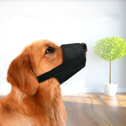 Adjustable Soft Breathable Tribal Nylon Dog Muzzle – Anti-Chewing & Barking Guard | Petpexi