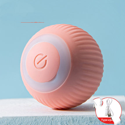 USB Rechargeable Gravity Electric Rolling Ball – Interactive Cat Toy | Petpexi