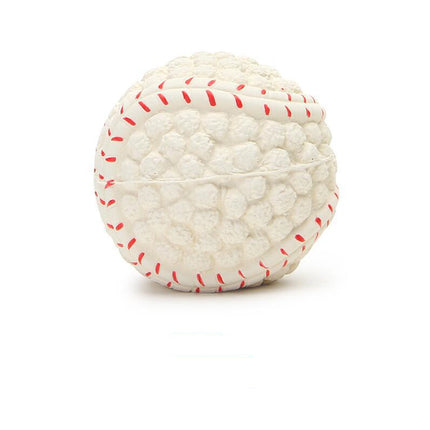 Bite-Proof Latex Squeaky Dog Ball – Interactive Sound Toy | petpexi.com