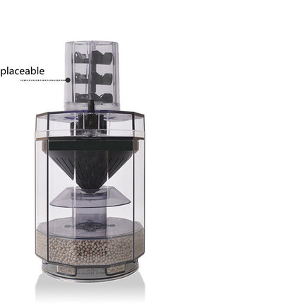 Fish Tank Pneumatic Suction Filter – Single & Triple Impeller Models with Optional Air Pumps