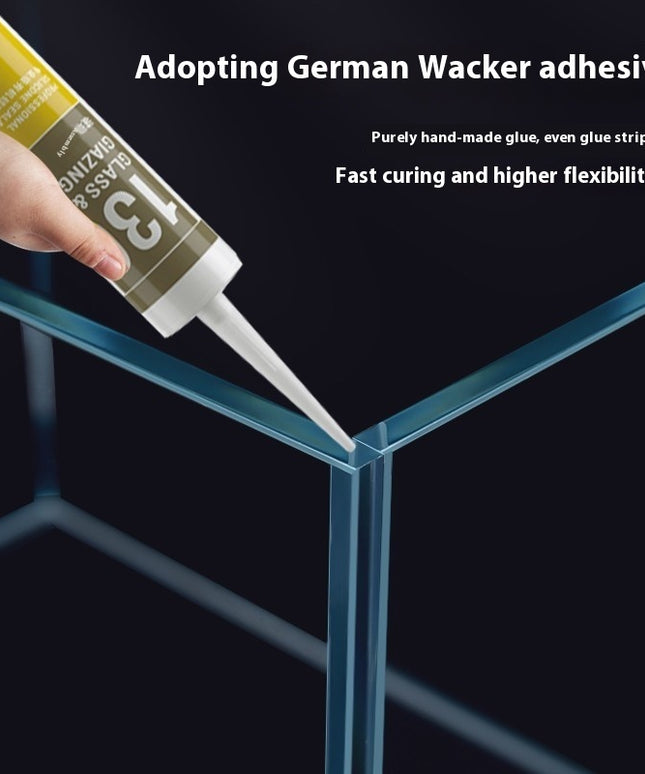 Super White Glass Household Desk Fish Tank – Medium Size | PetPexi