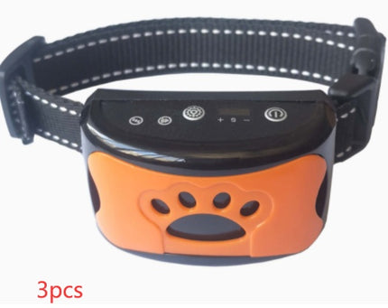 Waterproof Rechargeable Dog Training Collar - Electric Remote Trainer with Shock, Vibration & Sound