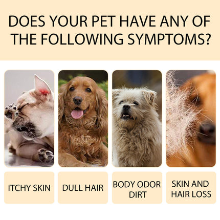 Mild & Gentle Pet Shampoo for Dogs – Softens & Untangles Hair | Fast Free USA Shipping | petpexi.com