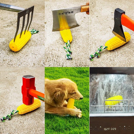 PROKEl Dog Chew Toy Corn Stick for Small, Medium, and Large Breeds