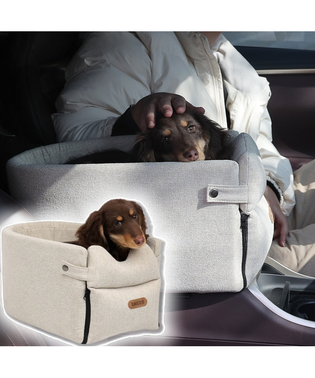 Portable Car Seat Bed for Small Dogs and Cats – Pet Travel Carrier from Petpexi

