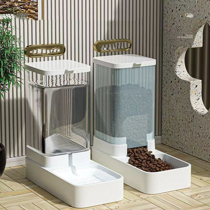 Automatic Cat and Dog Feeder with Large Capacity Water Dispenser – Available at www.petpexi.com – Fast & Free USA Shipping

