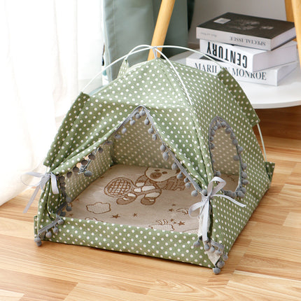 Breathable waterproof cat tent and enclosed pet bed, perfect for indoor and outdoor use, available at www.petpexi.com

