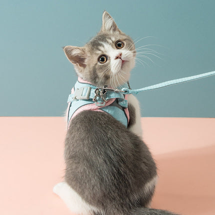 Cat Traction Rope Chest Strap – Reflective Safe Harness for Cats | Petpexi