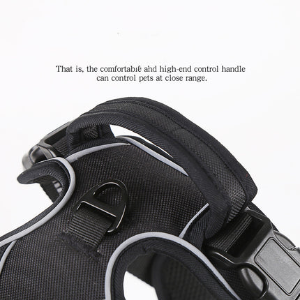 Dog No Pull Breathable Reflective Harness Vest – Comfortable Polyester | Petpexi