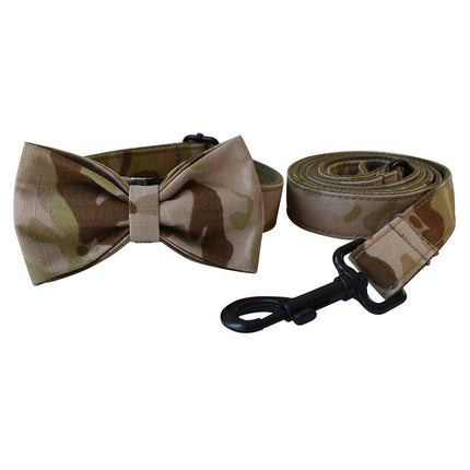 Camouflage Dog Leash & Collar Set – Stylish & Durable Polyester Pet Accessories | Petpexi