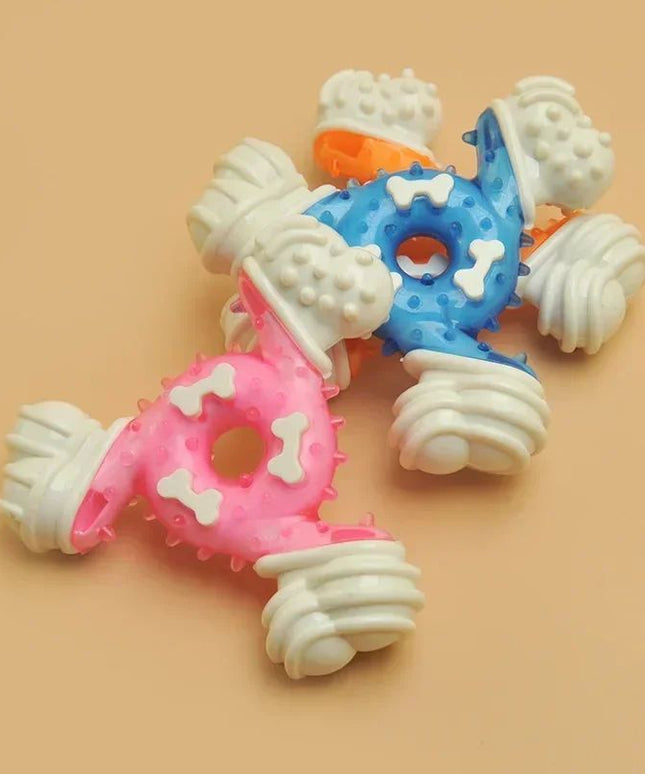 Pet Toy Triangle Bone Grinding Teeth – Durable Tough Chew Dog Toy | www.petpexi.com