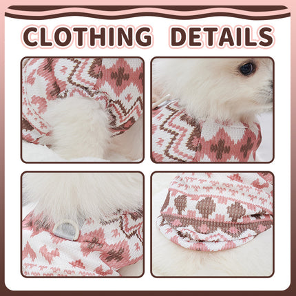 Bohemian Style Dog Clothes – Summer Vest & T-Shirt for Small to Medium Pets | Petpexi