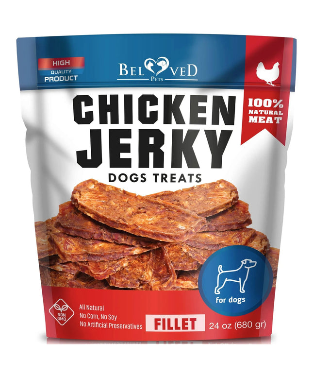 Chicken Jerky Dog Treats 1.5 Lb - All-Natural, High Protein, Grain-Free for Dogs | PetPexi

