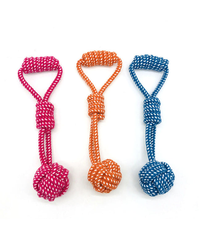Cotton Rope Pet Molar Toy Pet Rope Ball – Durable Chew & Interactive Dog Toy for Dental Health | Petpexi