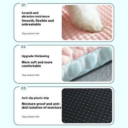 Cooling Dog Bed – Breathable Summer Sleeping Mat for Dogs & Cats | Petpexi USA