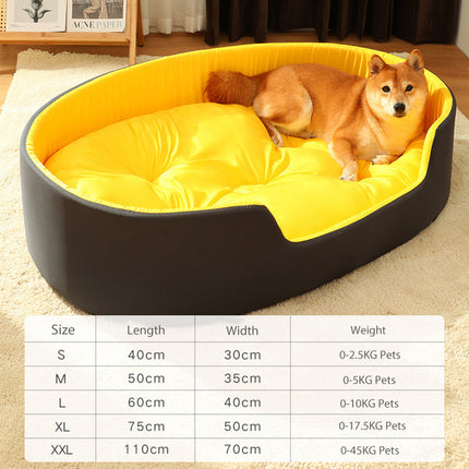 Dog Bed Pet Nest Cat Mat - Sponge, All-Season Stereo Nest, Multiple Sizes & Colors | PetPexi