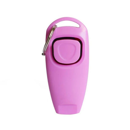 Colorful Combo Dog Training Clicker & Whistle – With Key Ring | PetPexi