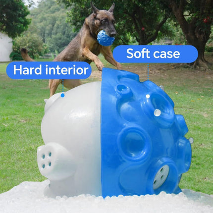 Interactive Squeaky Dog Ball – Durable Chew Toy for Aggressive Chewers | petpexi.com