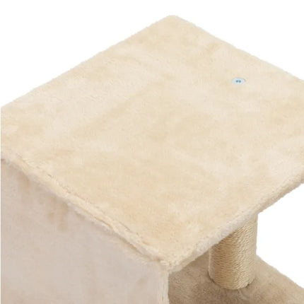 5 Pcs Wall Mounted Cat Climber Set – Floating Shelves, Scratching Posts & Cozy Cat House | Petpexi