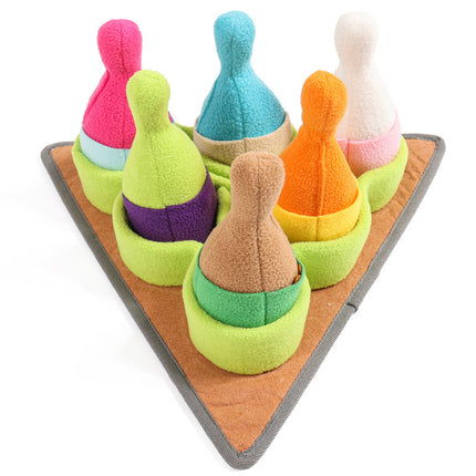 Pet Puzzle Play Tibetan Bowling Toy for Dog Training & Fun | Petpexi