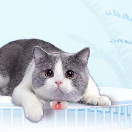 Automatic Smart Laser Teasing Cat Collar – USB Rechargeable Interactive Toy | Petpexi