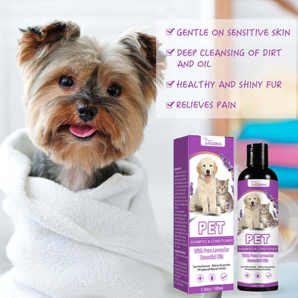 Pet Shampoo 100ml for Dogs | Soothes Skin Itching & Softens Hair | www.petpexi.com