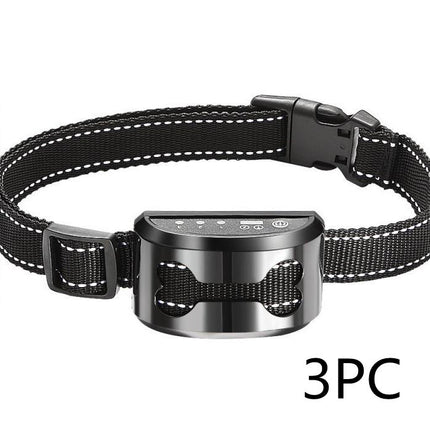 Smart Ultrasonic Anti-Barking Dog Collar – USB Rechargeable & Waterproof