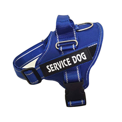 Personalized Copybook Reflective Dog Harness Adjustable Chest Strap - petpexi.com
