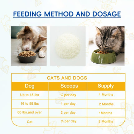 Bark and Meow Probiotics for Dogs & Cats - Gut & Immune Support, 7 Strains, Prebiotics, Pumpkin & Carrot, Made in USA