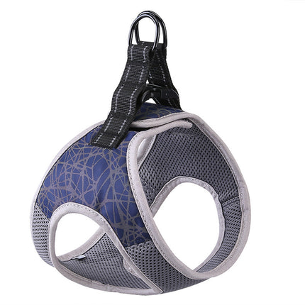 Dog Leash Vest Pet Harness Bullfight Adjustable Chest Strap for All Breeds - petpexi.com