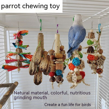 Parrot Toys Parrot Bite Supplies Bird Stand Rod – Safe & Natural Chew Toys | PetPexi