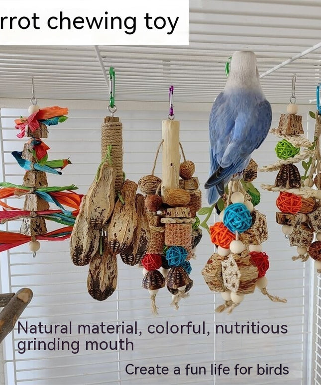 Parrot Toys Parrot Bite Supplies Bird Stand Rod – Safe & Natural Chew Toys | PetPexi