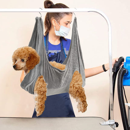 Pet Dog Cat Grooming Hammock Harness – Breathable Restraint Bag for Easy Grooming | Petpexi