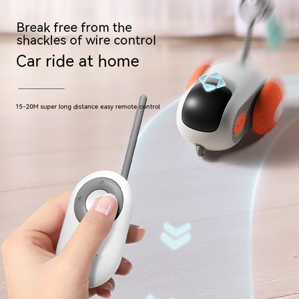 Remote Control Interactive Cat Car Toy – USB Charging & Smart Play | Petpexi
