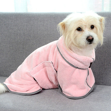 Quick-Drying Pet Absorbent Towel & Bathrobe for Dogs & Cats – Soft Microfiber | Petpexi