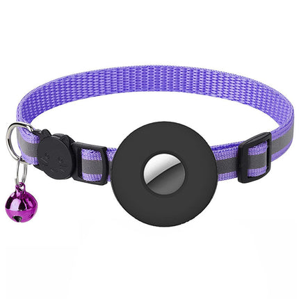 Airtag Pet Collar with Bell – Reflective Adjustable Anti-Lost Collar for Cats & Dogs | www.petpexi.com