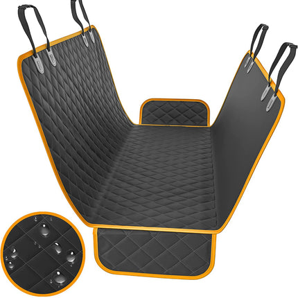 Waterproof Dog Car Seat Kennel Cushion – Rear Seat Protector for All Car Types
